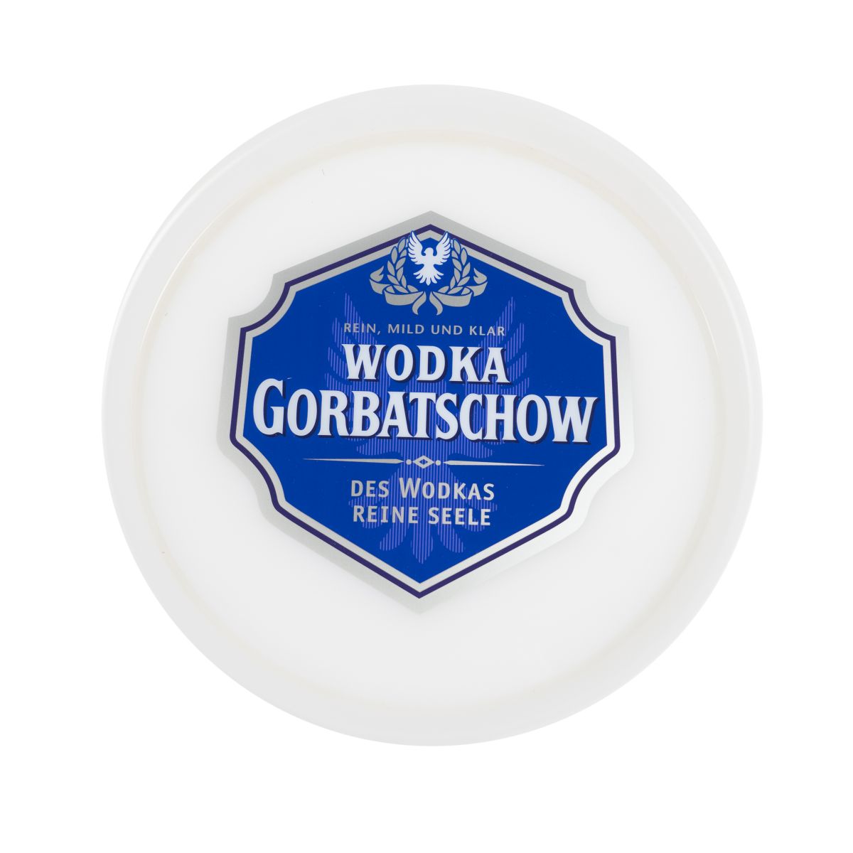 Vodka Gorbatschow Vassoio Ø37cm Antiscivolo per servire bevande e cibi