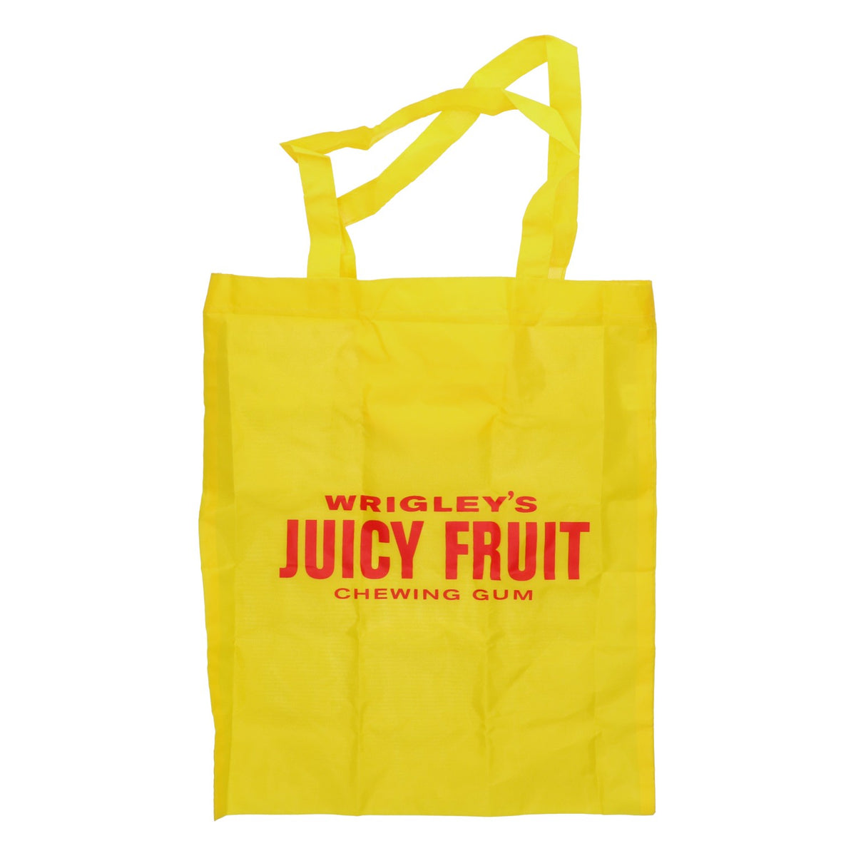 Borsa della spesa pieghevole Wrigley's Juicy Fruit, gialla