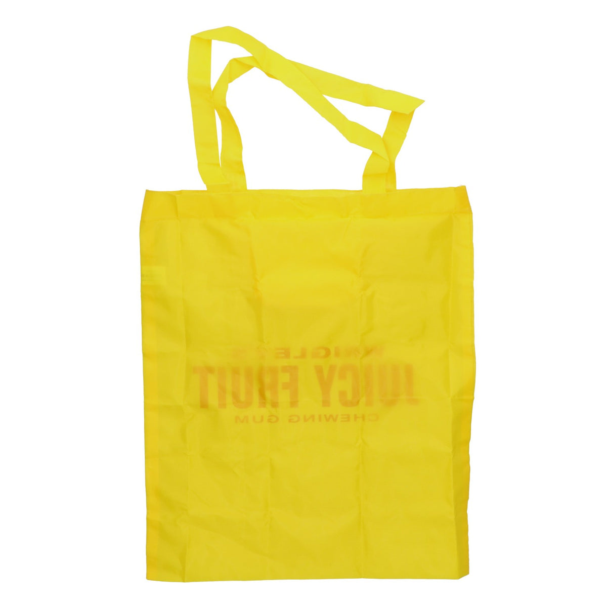 Borsa della spesa pieghevole Wrigley's Juicy Fruit, gialla – Vista 2