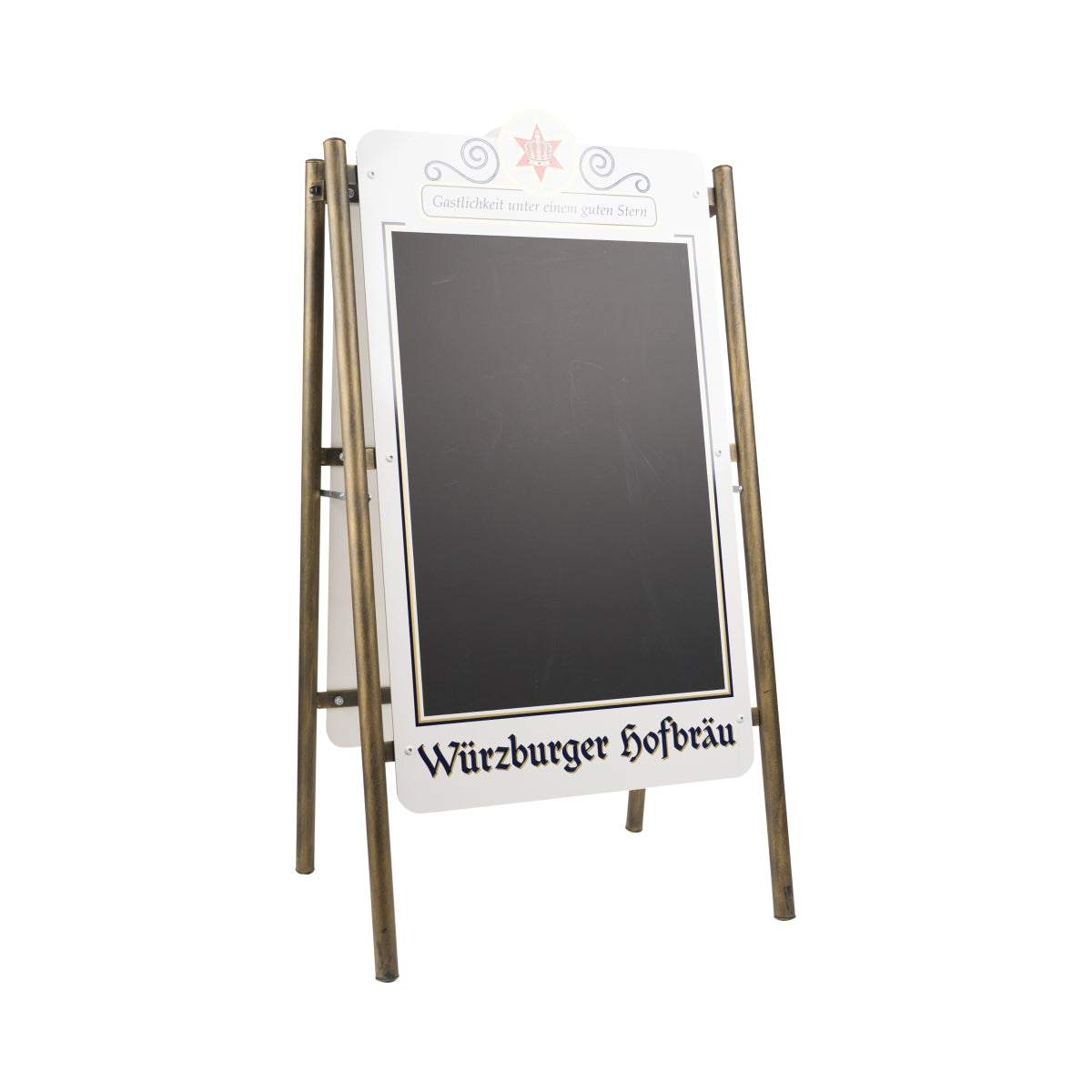 Segnaposto Würzburger Hofbräu Bier 100x55 apribile Lavagna Gastro Menu Bar