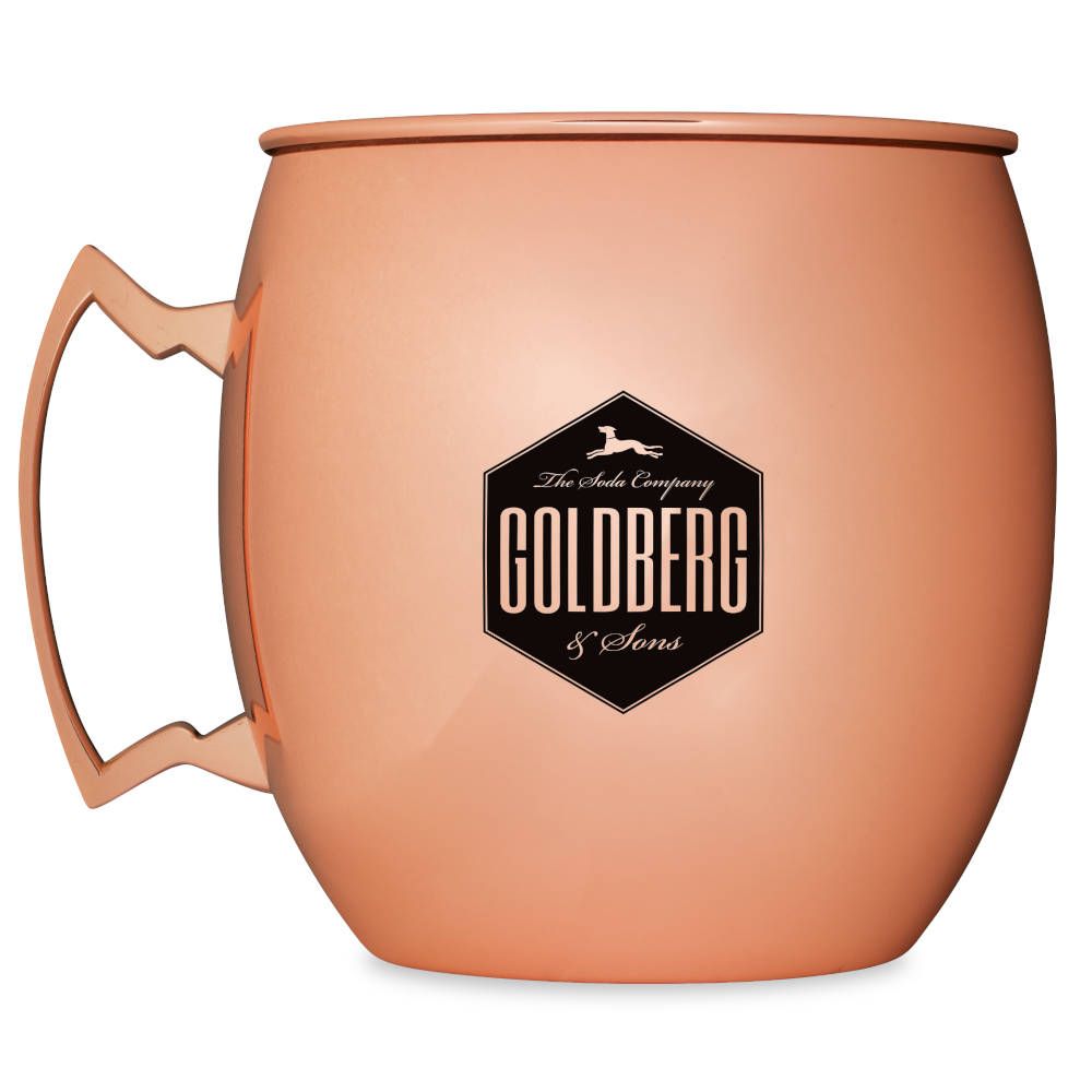 XL Goldberg Bicchiere di rame 5 l Cocktail Longdrink Raffredda bicchieri Soda Tonic Ale Bar