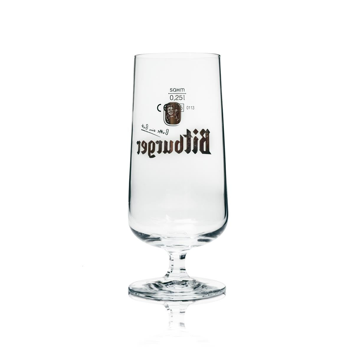 1 bicchiere Bitburger birra 0,25l coppa tulipano Rastal nuovo – Vista 2