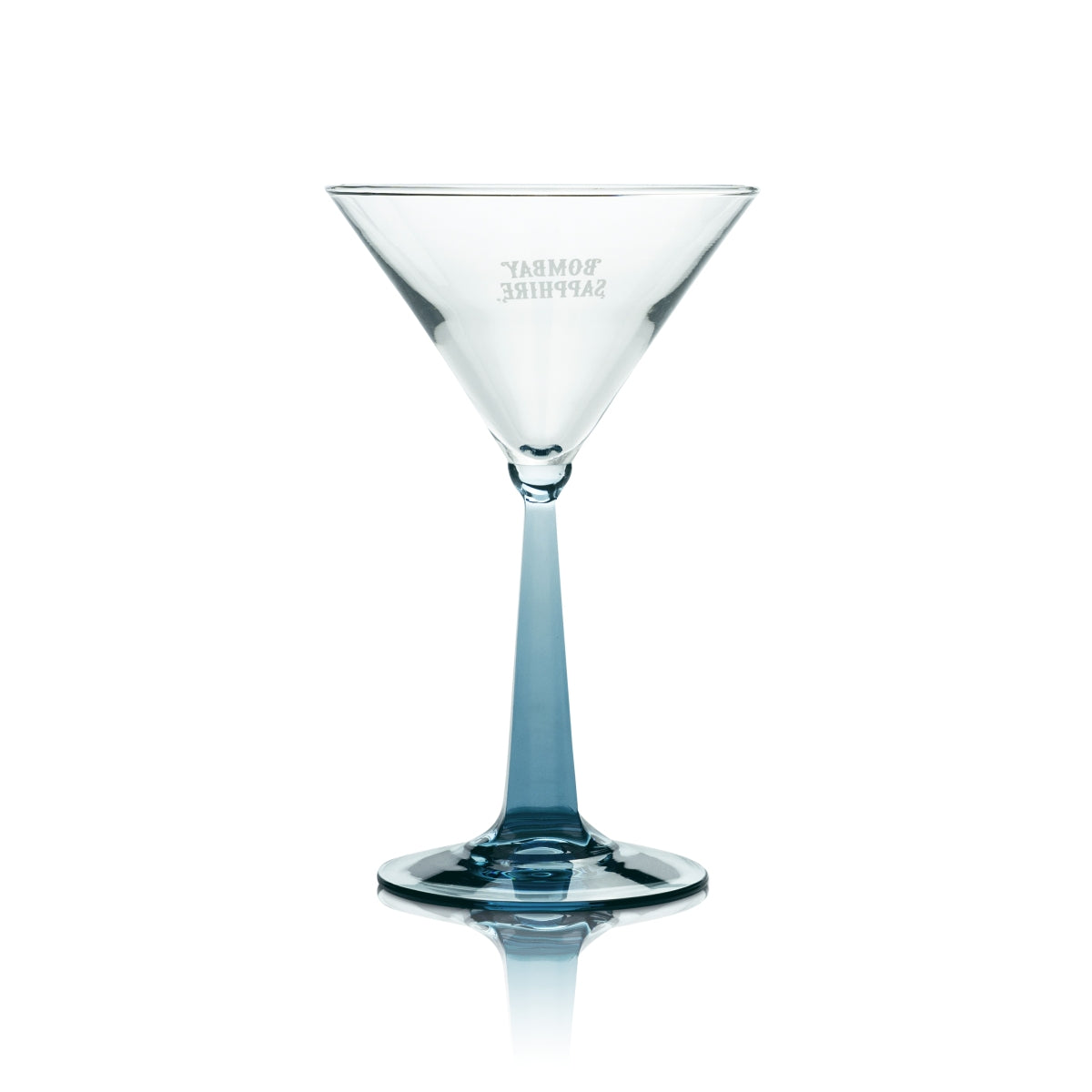 1 bicchiere da gin Bombay Sapphire 0,1 l, forma martini, blu, nuovo – Vista 2