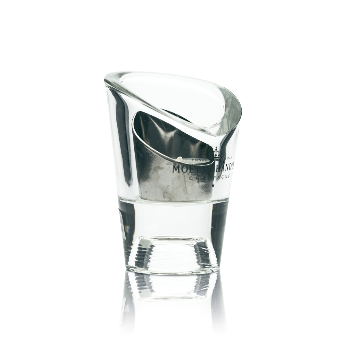1 bicchiere per candela Moet Chandon Champagne con candela nuovo – Vista 2
