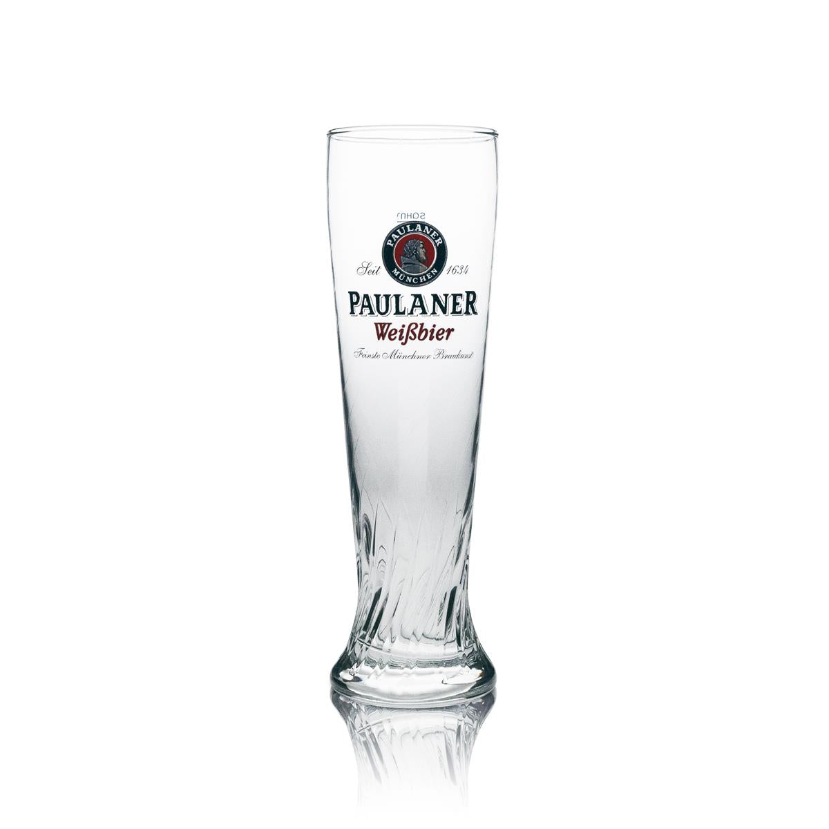 6 bicchieri da birra Paulaner Weißbier 0,5 l Bicchieri Hefeweizen calibrati Gastro Birrificio Baviera – Vista 2