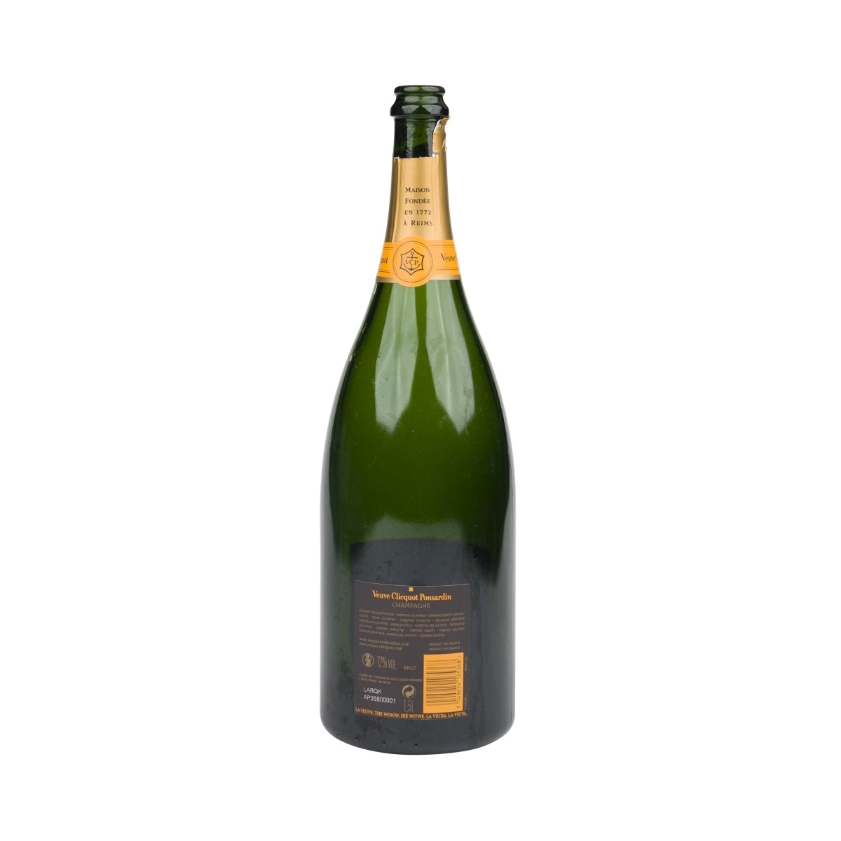 1 bottiglia di champagne Veuve Clicquot !VUOTA! Brut 1,5 l usata – Vista 2