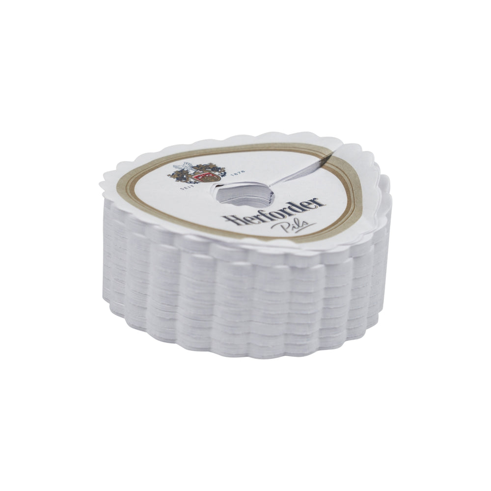 1000 sottobicchieri Herforder Bier Pilsdeckchen Pilsrosette Tropfendecke Glas Untersetzer