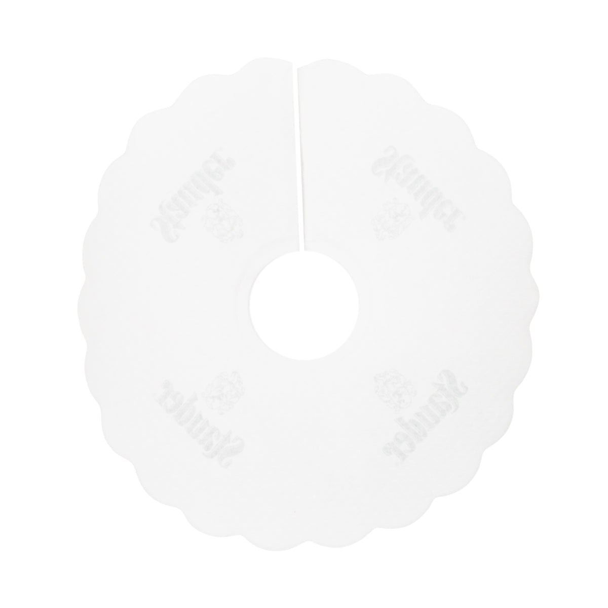 1000x sottobicchieri Stauder Pilsrosette con gocciolatoio bianco a forma di fiore – Vista 3