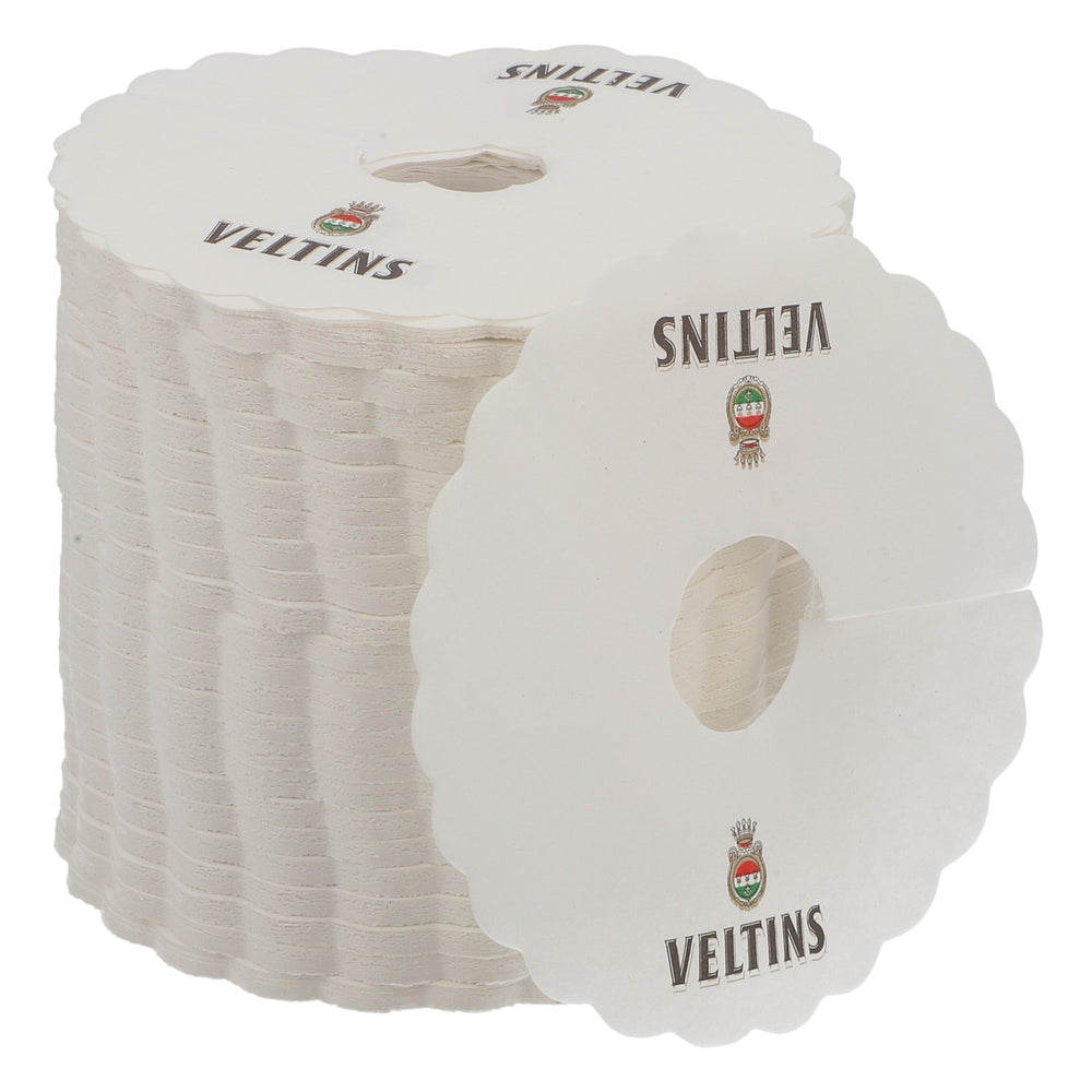 1000x tovagliette in carta Veltins Bier Tropfdeckchen Pilsdeckchen Tropfenfänger sottobicchieri in carta