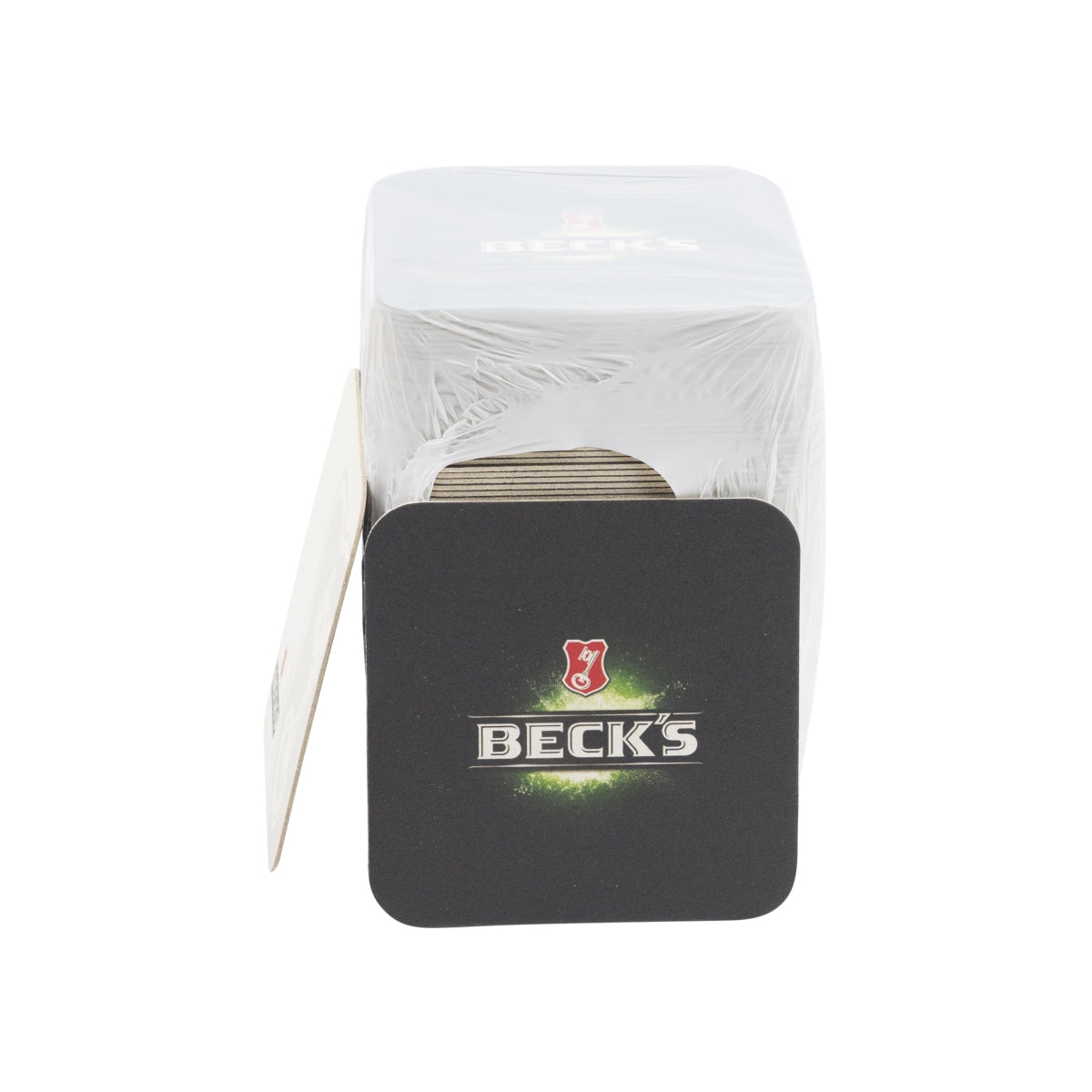 100x sottobicchieri Becks sottobicchieri da birra coperchi per birra tappetini antigoccia per ristorazione – Vista 2