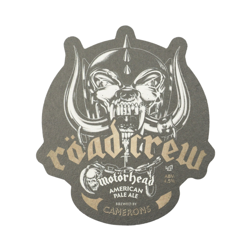 100x sottobicchieri Camrons Motörhead Edition röad crew in vetro per birra