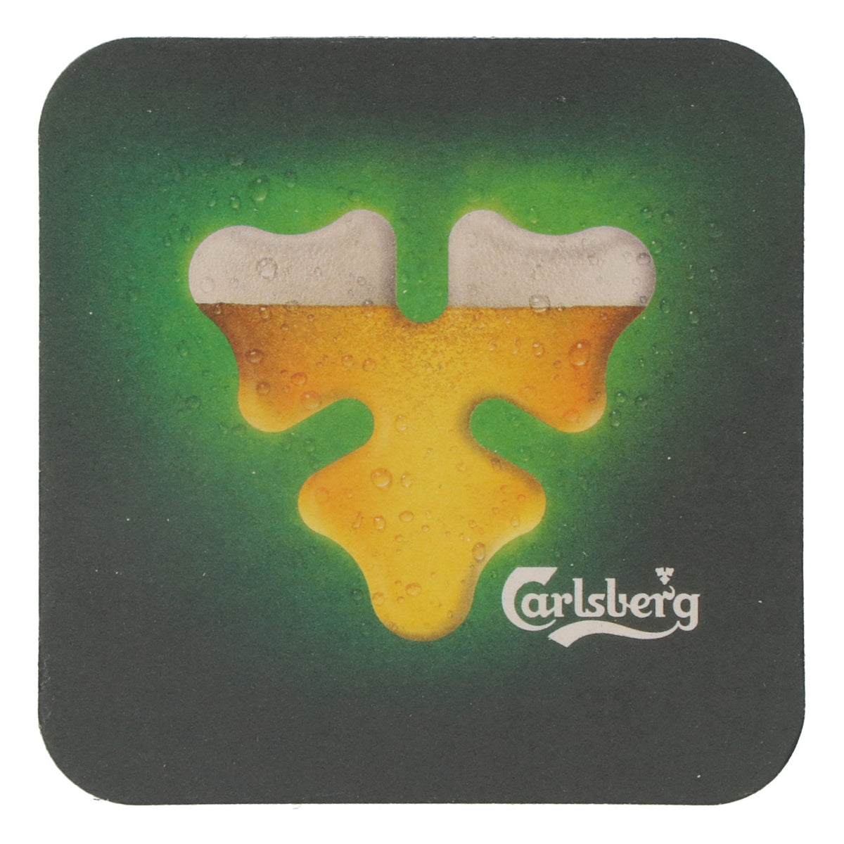 100x sottobicchieri Carlsberg sottobicchieri in cartone 9,5x9,5 cm – Vista 3