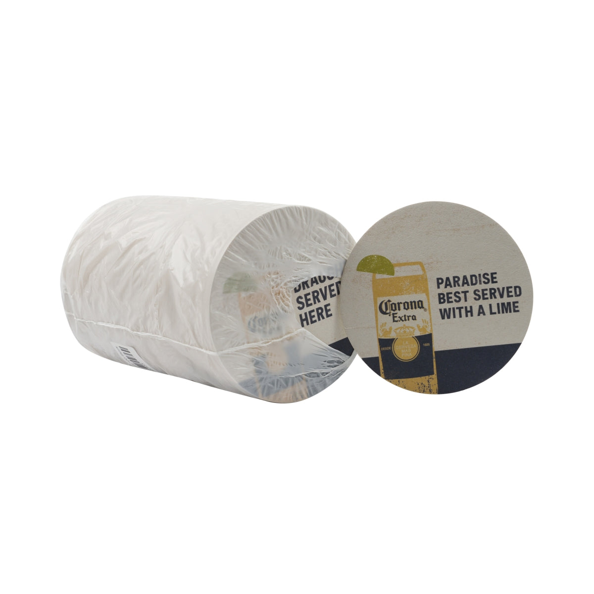 100x sottobicchieri da birra Corona sottobicchieri in vetro protezione per tavoli sottobicchieri in feltro bianco Extra – Vista 3