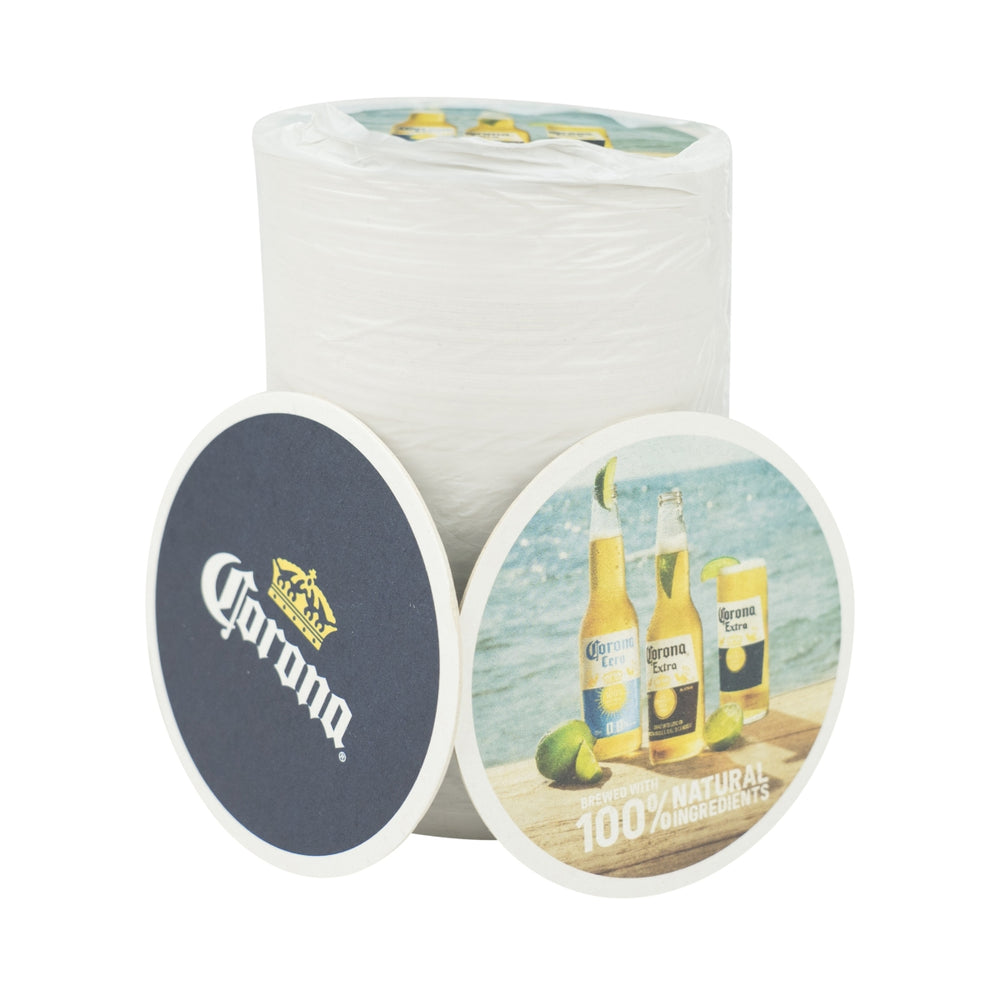 100 sottobicchieri Corona Ø9 cm Sottobicchieri per bottiglie Sottobicchieri per bevande