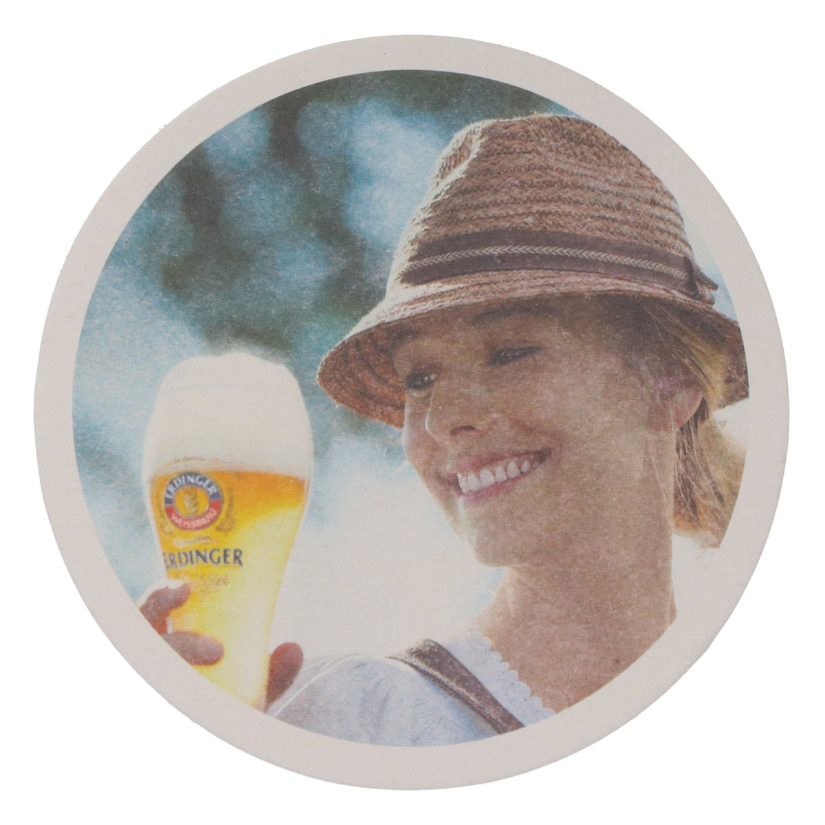 100 sottobicchieri Erdinger Weissbräu Sottobicchieri in cartone Sottobicchieri in vetro Diametro 10,5 cm – Vista 4