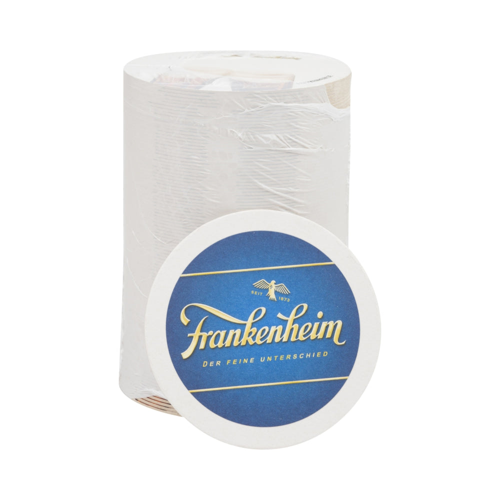 100 sottobicchieri Frankenheim 11 cm in vetro antico, cartone, decorazione da tavola