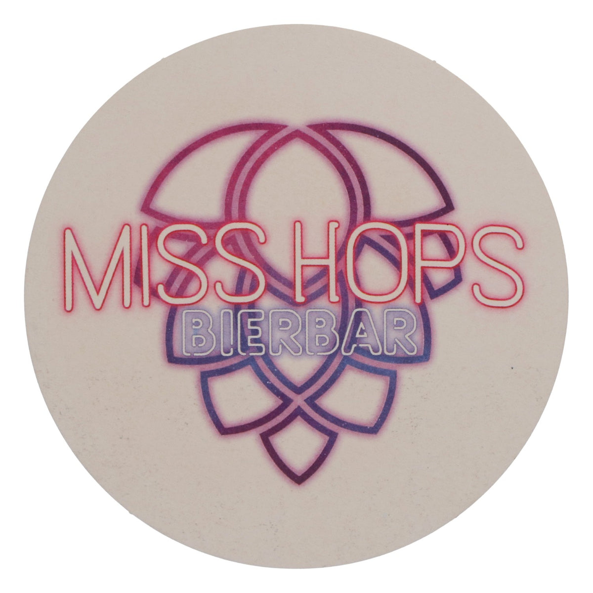 100x sottobicchieri Gaffel Birra Sottobicchieri Sottobicchieri in vetro Accessori da bar "Miss Hops Bierbar" – Vista 4
