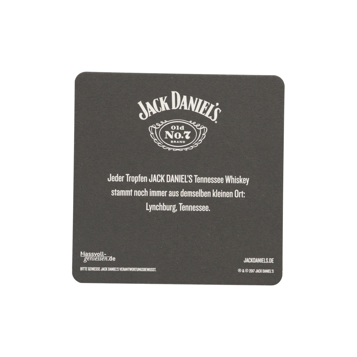 100 sottobicchieri Jack Daniels Whiskey Just Ask For Jack Sottobicchieri in cartone – Vista 3