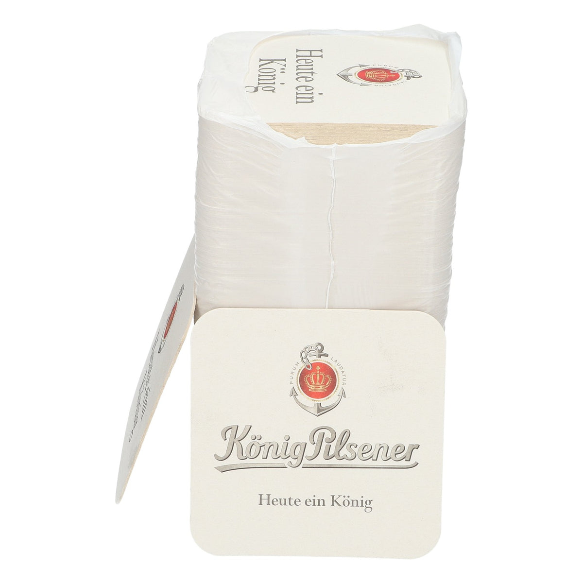 100 sottobicchieri König Pilsener 9x9 cm con protezione antigoccia per bicchieri e bottiglie – Vista 2