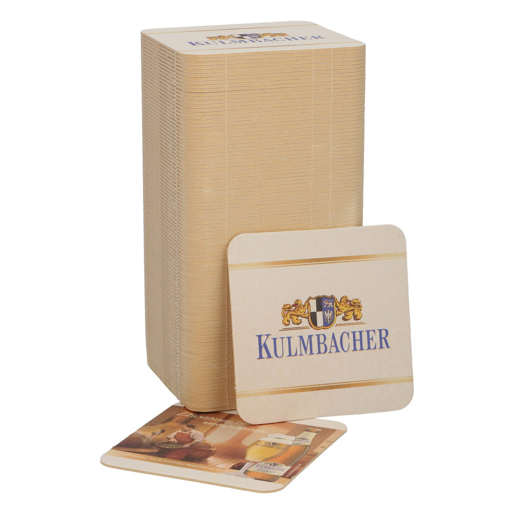 100x  Sottobicchieri Kulmbacher Reichelbräu  Una dura prova ...