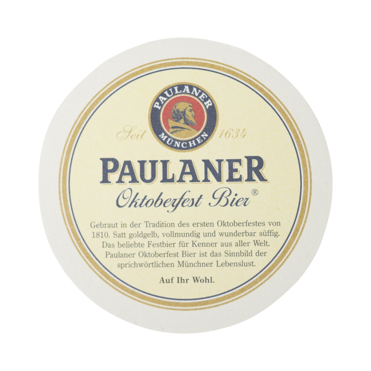 100 sottobicchieri Paulaner "Oktoberfest Bier" Sottobicchieri Bicchieri Birra Tavolo – Vista 3