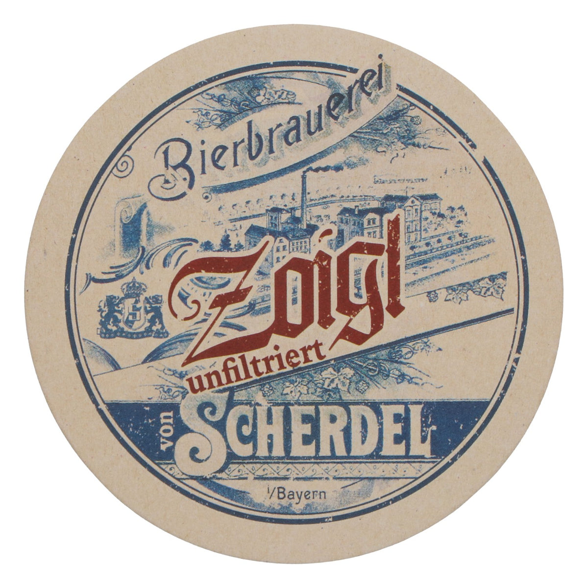 100x sottobicchieri Scherdel Sottobicchieri Sottobicchieri rotondi Zoigl – Vista 3