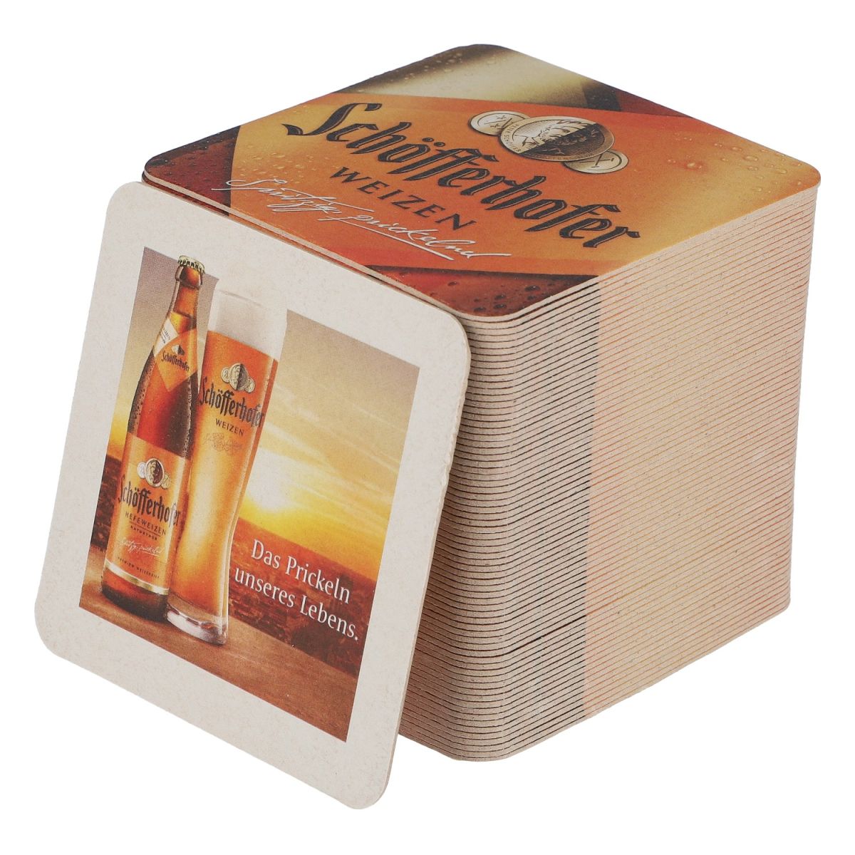 100 sottobicchieri in vetro Schöfferhofer Weizen Pritzpritzkeld – Vista 3