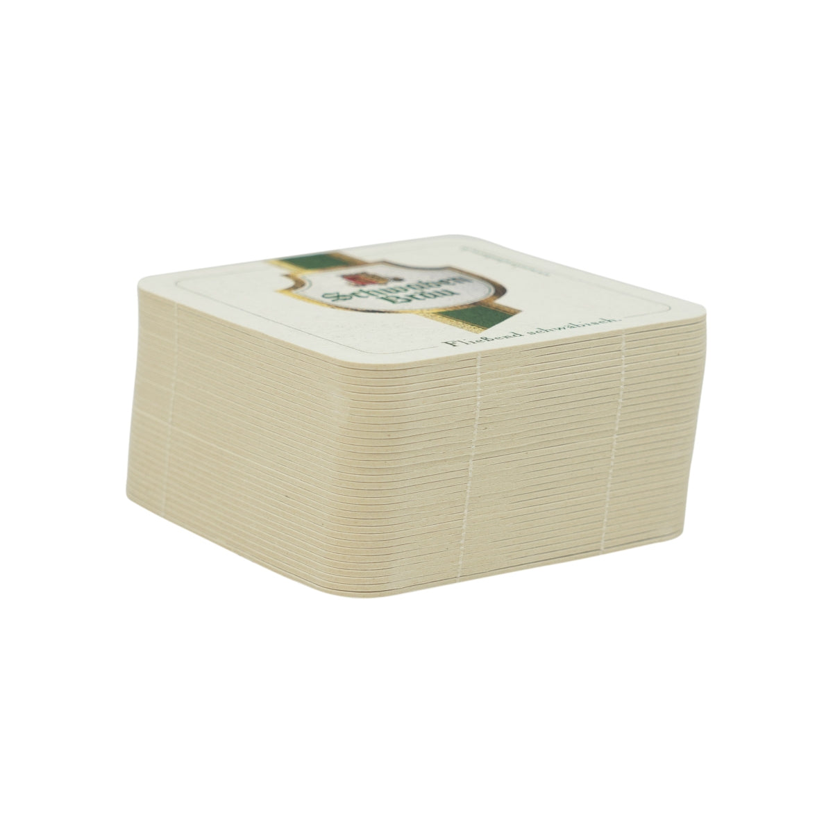 100 sottobicchieri Schwabenbräu Bier 10x10 cm sottobicchieri bicchieri cartone gastronomico bar – Vista 3
