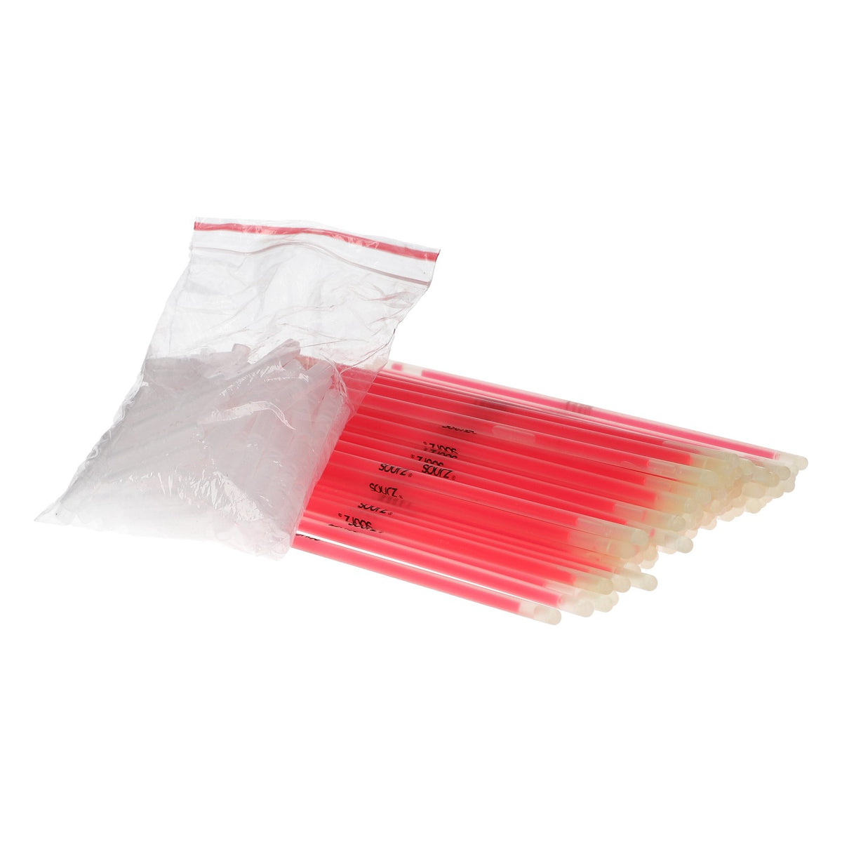 100x Sourz Braccialetto luminoso Lumi Pink 20 cm Accessorio per feste e festival – Vista 6