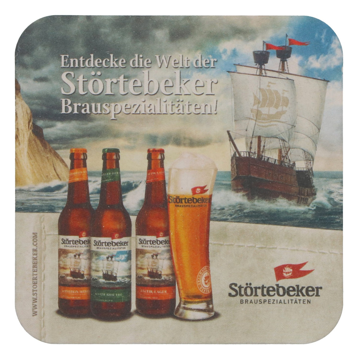 100 sottobicchieri Störtebeker "Übersee-Pils" - Accessori da bar – Vista 3
