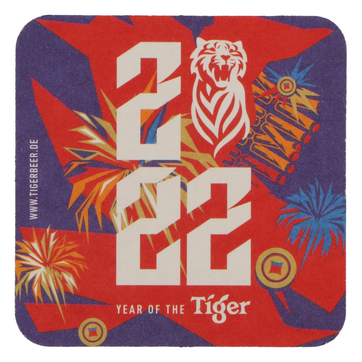 100x  Sottobicchieri Tiger Bier Sottobicchieri in vetro Sottobicchieri 2022 – Vista 4