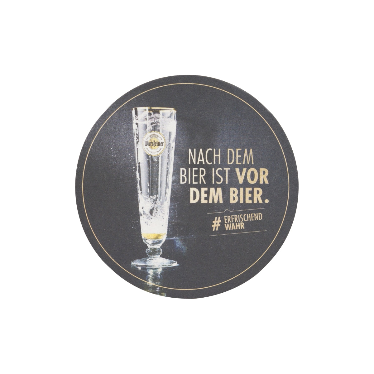 100 sottobicchieri Warsteiner 11 cm Ø Sottobicchieri in vetro Filzo per birra Decorazione da tavola per ristoranti – Vista 3