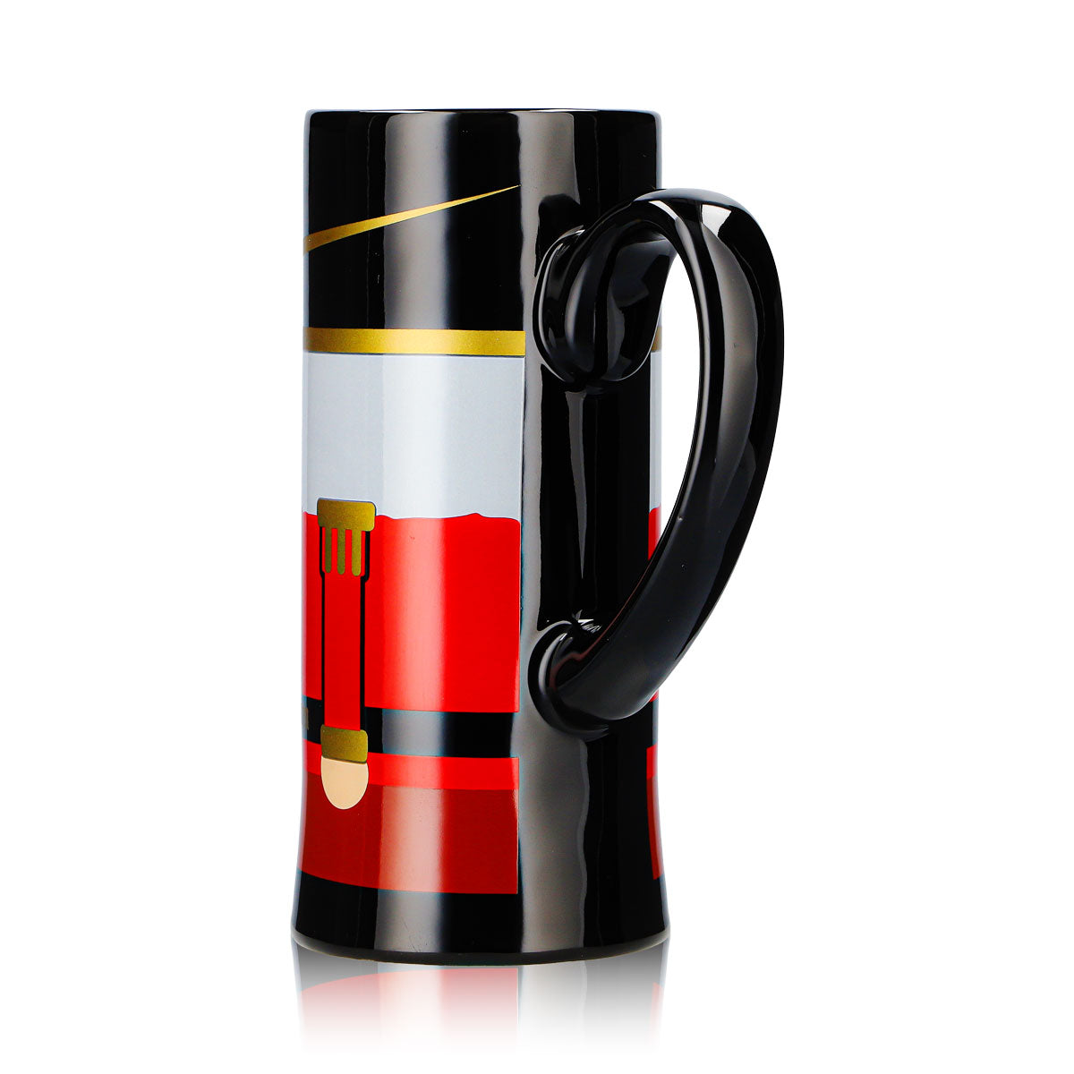 12 tazze da vin brulé Mohaba, modello "Flute", con motivo "Lo schiaccianoci", "Buon Natale", nero, 0,2 l, con indicazione di capacità – Vista 5
