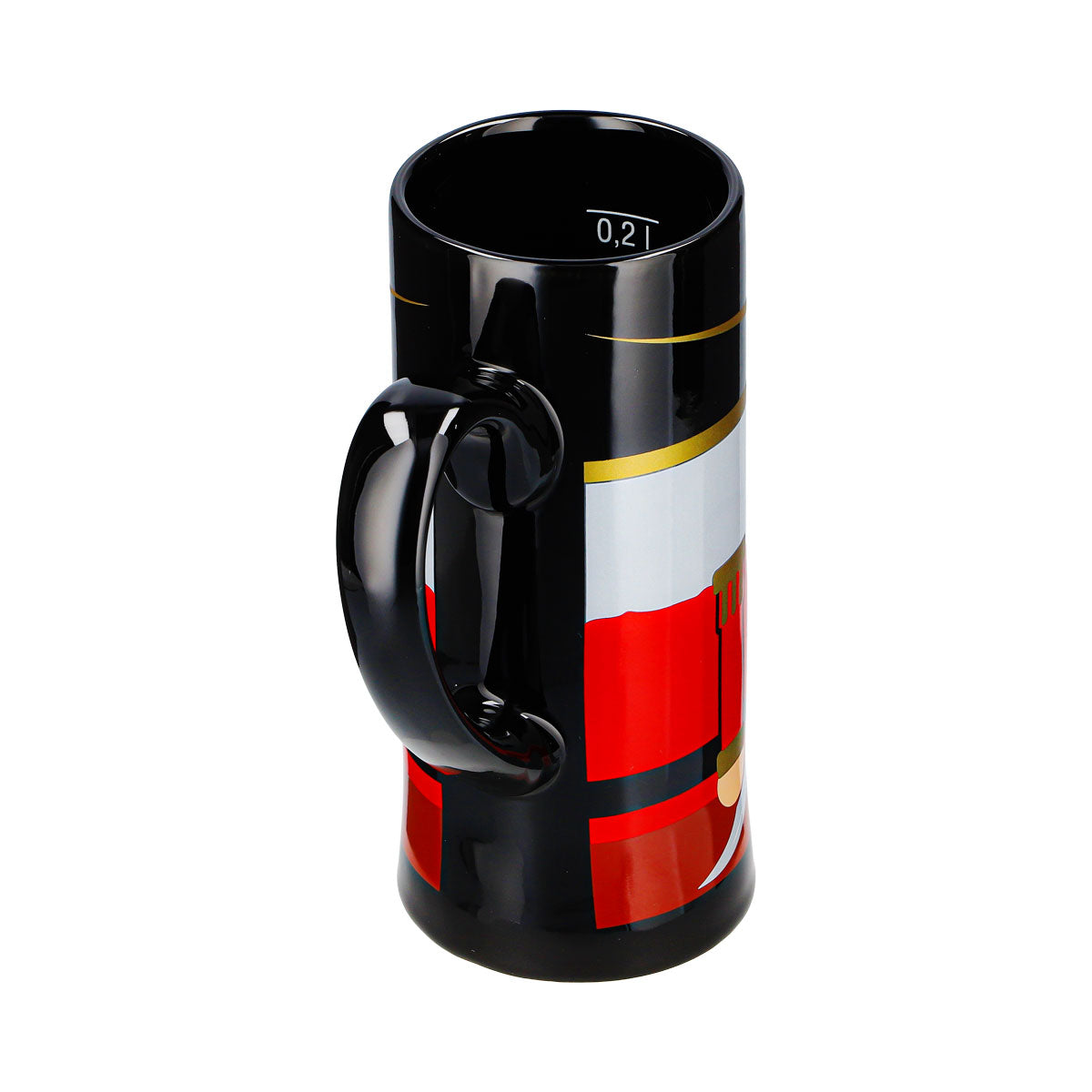12 tazze da vin brulé Mohaba, modello "Flute", con motivo "Lo schiaccianoci", "Buon Natale", nero, 0,2 l, con indicazione di capacità – Vista 7