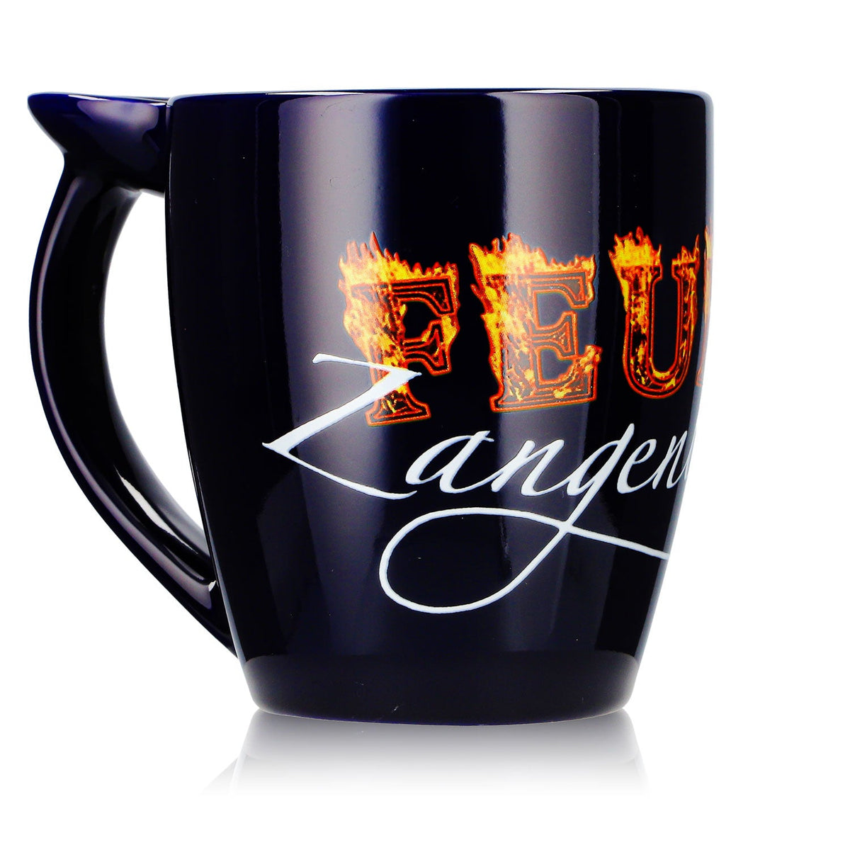 2 tazze da vin brulé Mohaba "Hot-Pot Feuerzangenbowle", blu cobalto, 0,2 l, graduate – Vista 8