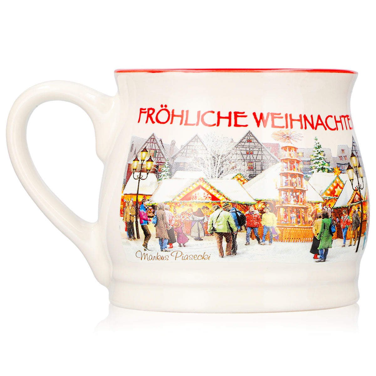 2 tazze da vin brulé Mohaba "Punschtöpfchen" - Buon Natale Chamonix 0,2 l con indicazione di capacità – Vista 6