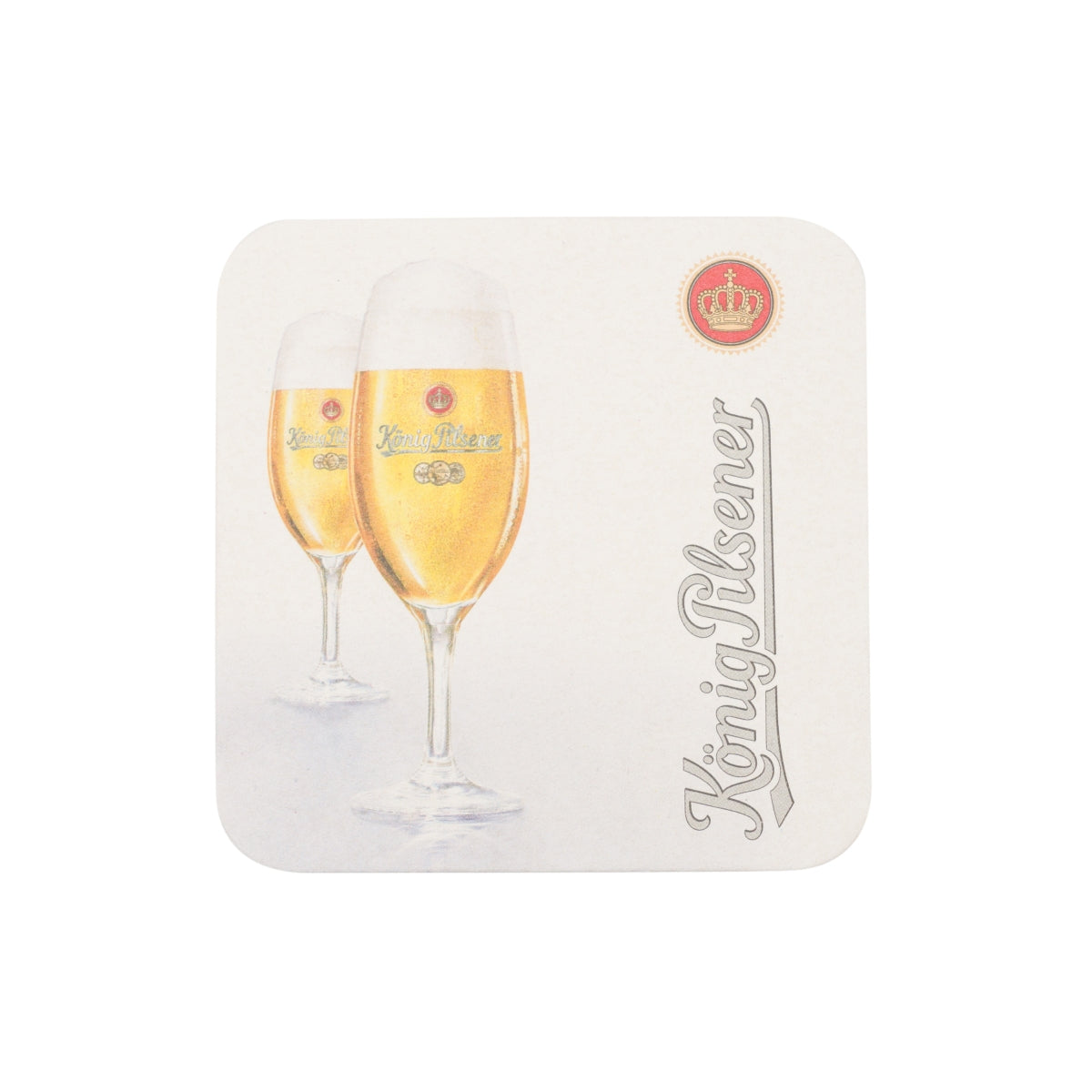 120x sottobicchieri König Pilsener 9x9 cm  Sottobicchieri in vetro Protezioni per tavoli Gastronomia – Vista 2