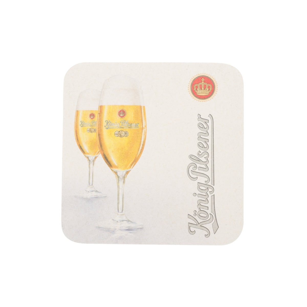 120x sottobicchieri König Pilsener 9x9 cm  Sottobicchieri in vetro Protezioni per tavoli Gastronomia – Vista 3