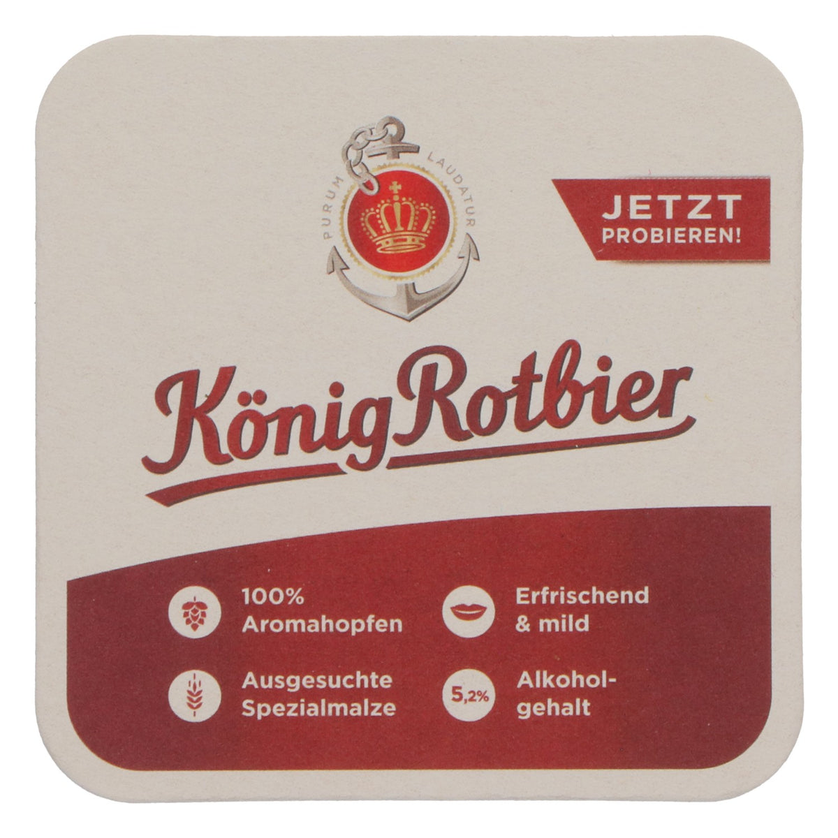 120 sottobicchieri per birra König Pilsener e König Rotbier originali – Vista 4