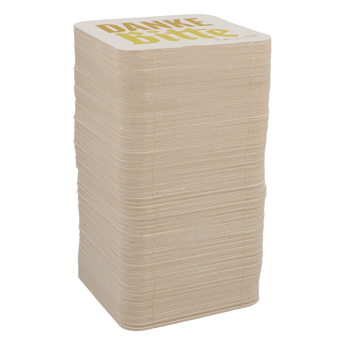125 sottobicchieri Bitburger Bier 9x9 cm "Bitte noch 1" (Ancora uno, per favore) Retro "Euro 2024" – Vista 2