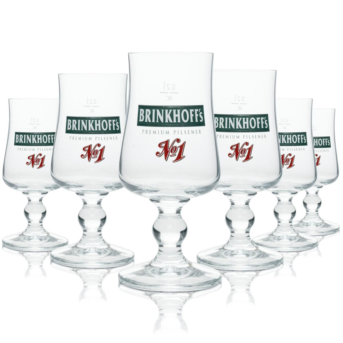 12 bicchieri da birra Brinkhoffs n. 1 da 0,25 l Ritzenhoff
