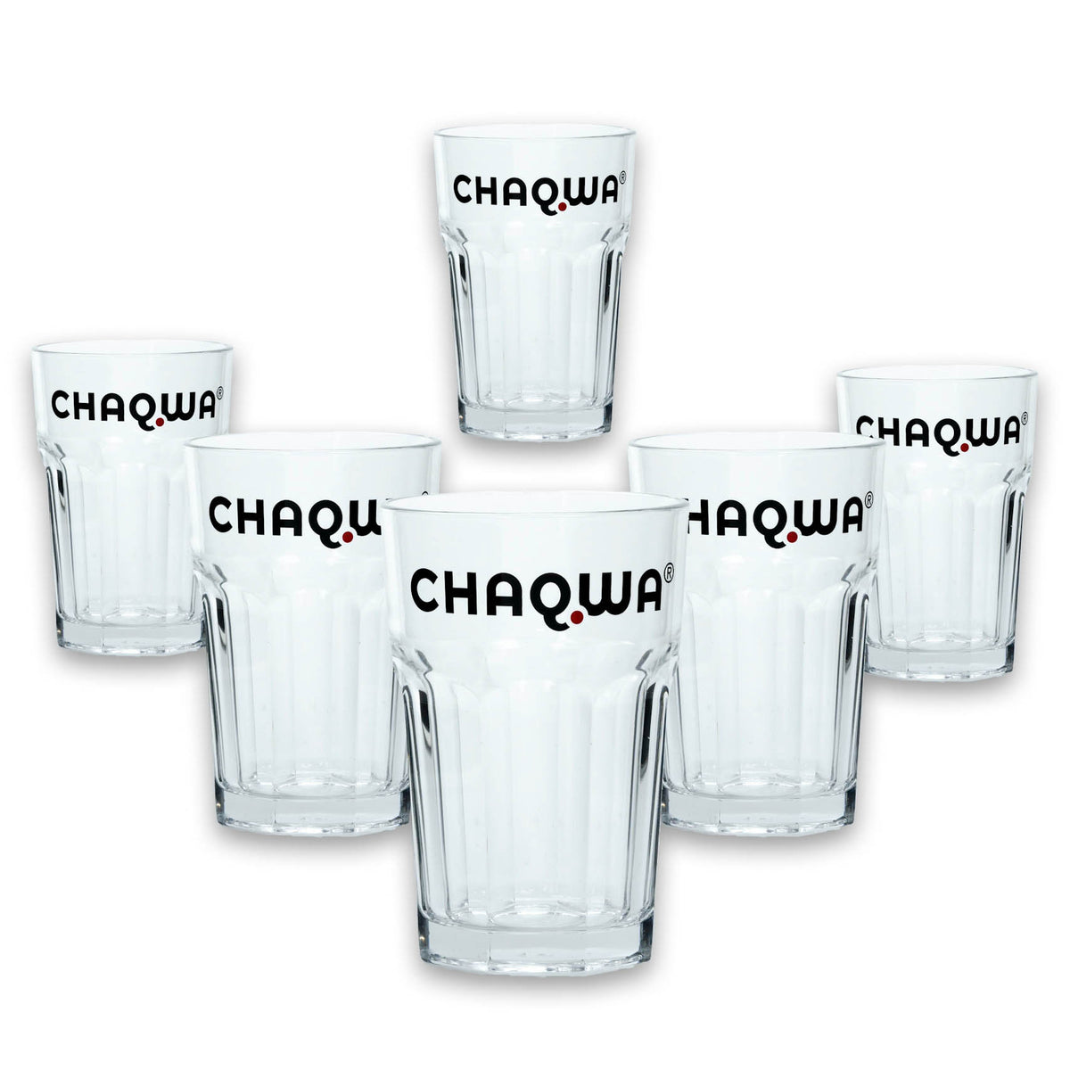 12 bicchieri Chaqwa 0,3 l Willibecher Longdrink Set di bicchieri da caffè latte Gastro Bistro