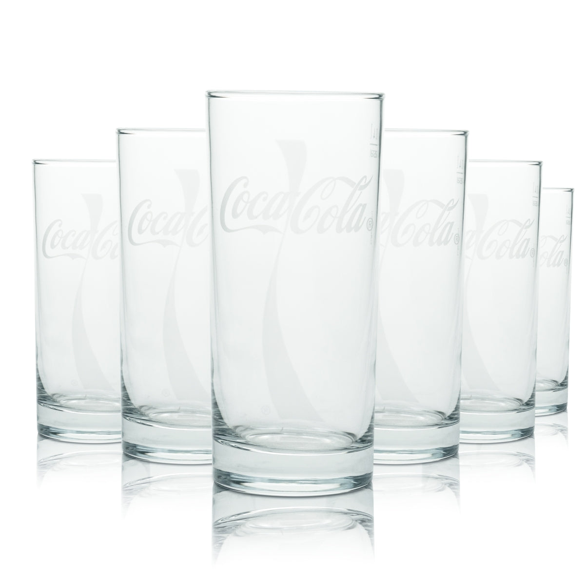 12 bicchieri Coca Cola 0,4 l Wave Tumbler bicchieri per bevande analcoliche bibite Coke Zero Soda