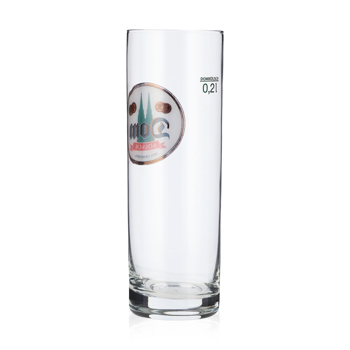 12 bicchieri da birra Dom da 0,2 l Bicchieri da birra Kölschglas Stange con logo bianco Sahm – Vista 4