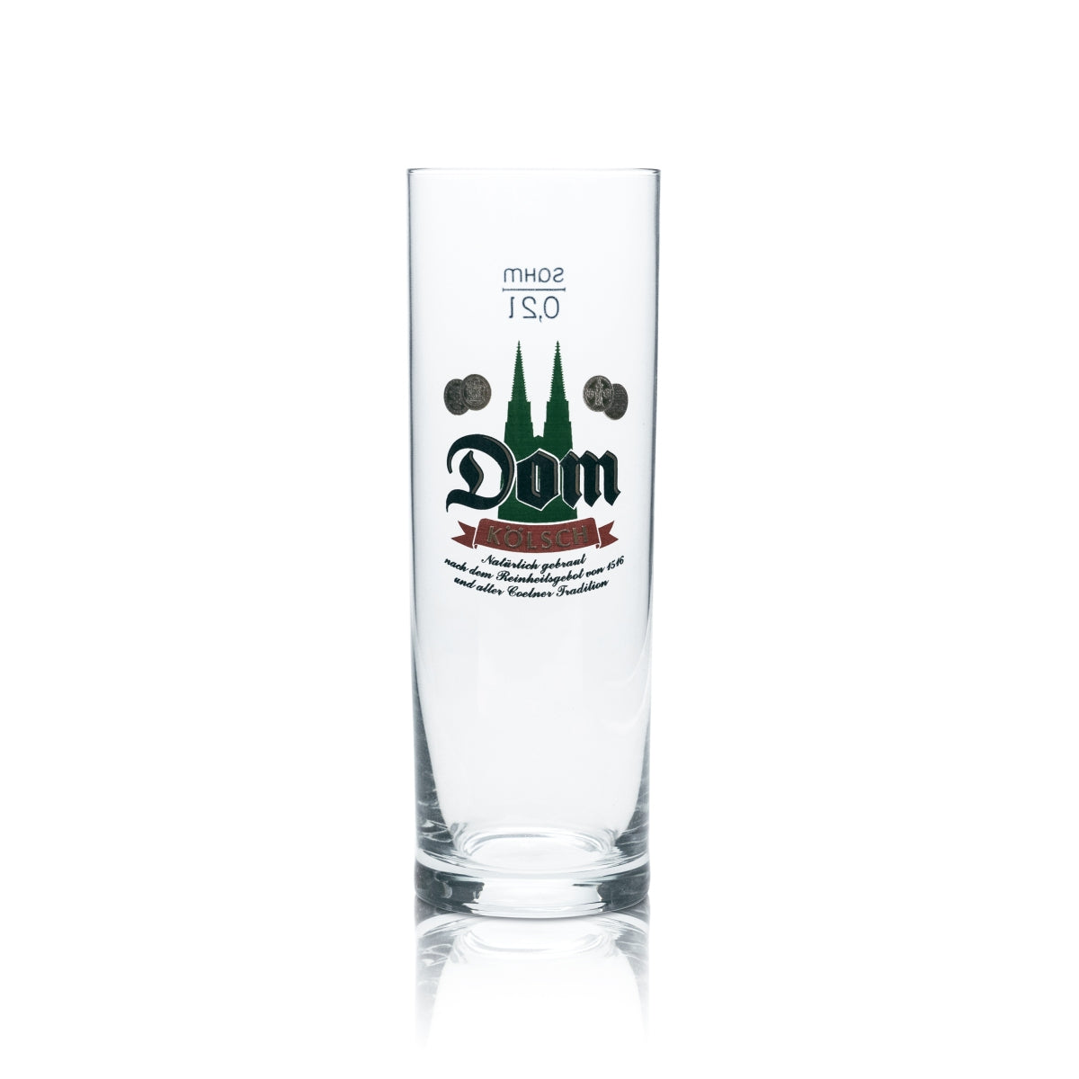 12 bicchieri da birra Dom 0,2 l Kölsch Stange bicchieri da bar Gastro Kneipe Carnevale Colonia – Vista 2