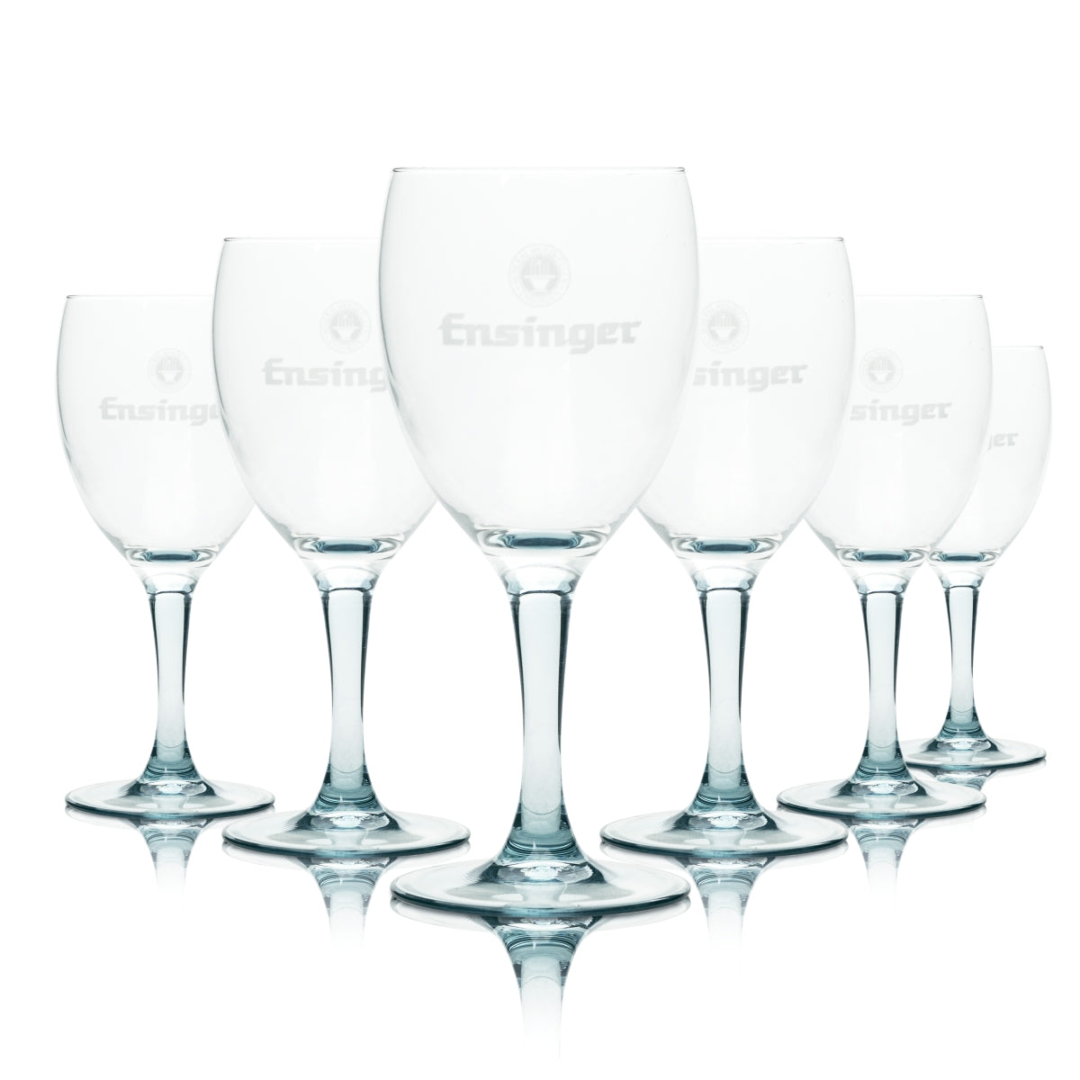 12 bicchieri Ensinger in vetro 0,2 l Tulipano Elegant Lagon Bicchieri per acqua minerale Gastro