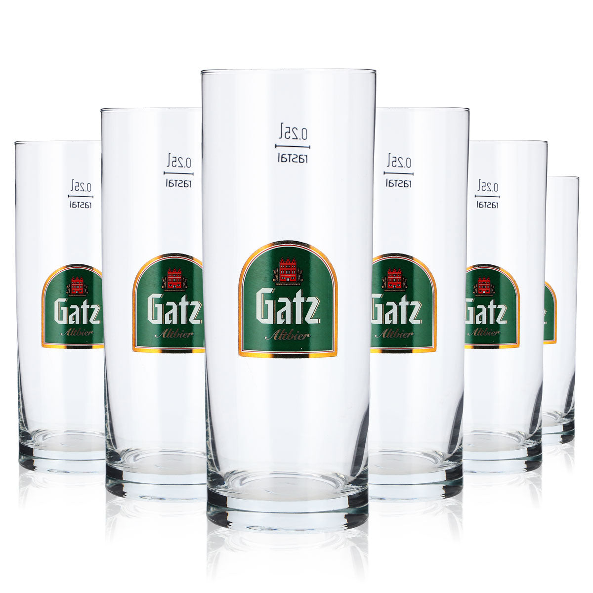 12 bicchieri da birra Gatz Bicchieri da birra Altbier Bicchieri da birra 0,25 l Stange – Vista 5