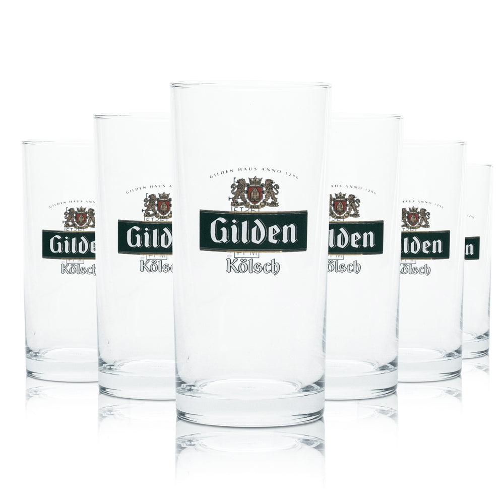12 bicchieri da birra Gilden Kölsch 0,1 l bicchieri da birra da bar, carnevale, birrificio