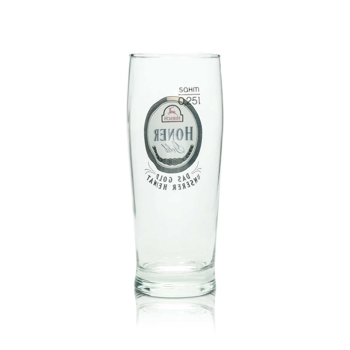 12 bicchieri da birra Hirsch Bräu 0,25 l Honer Gold Sahm Willi Pils – Vista 3