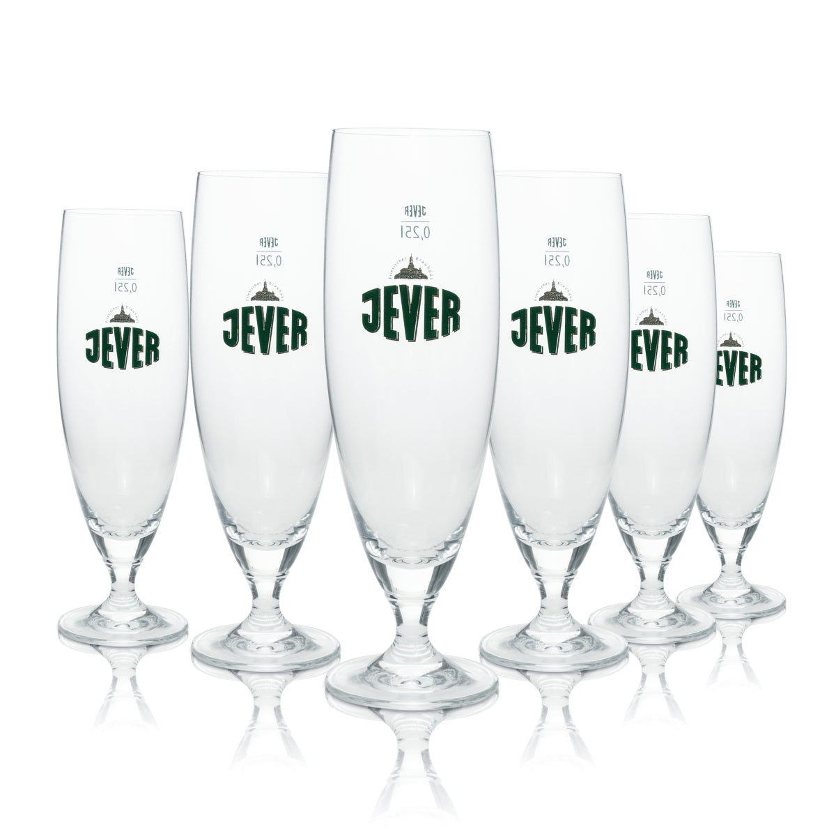12 bicchieri da birra Jever 0,25 l